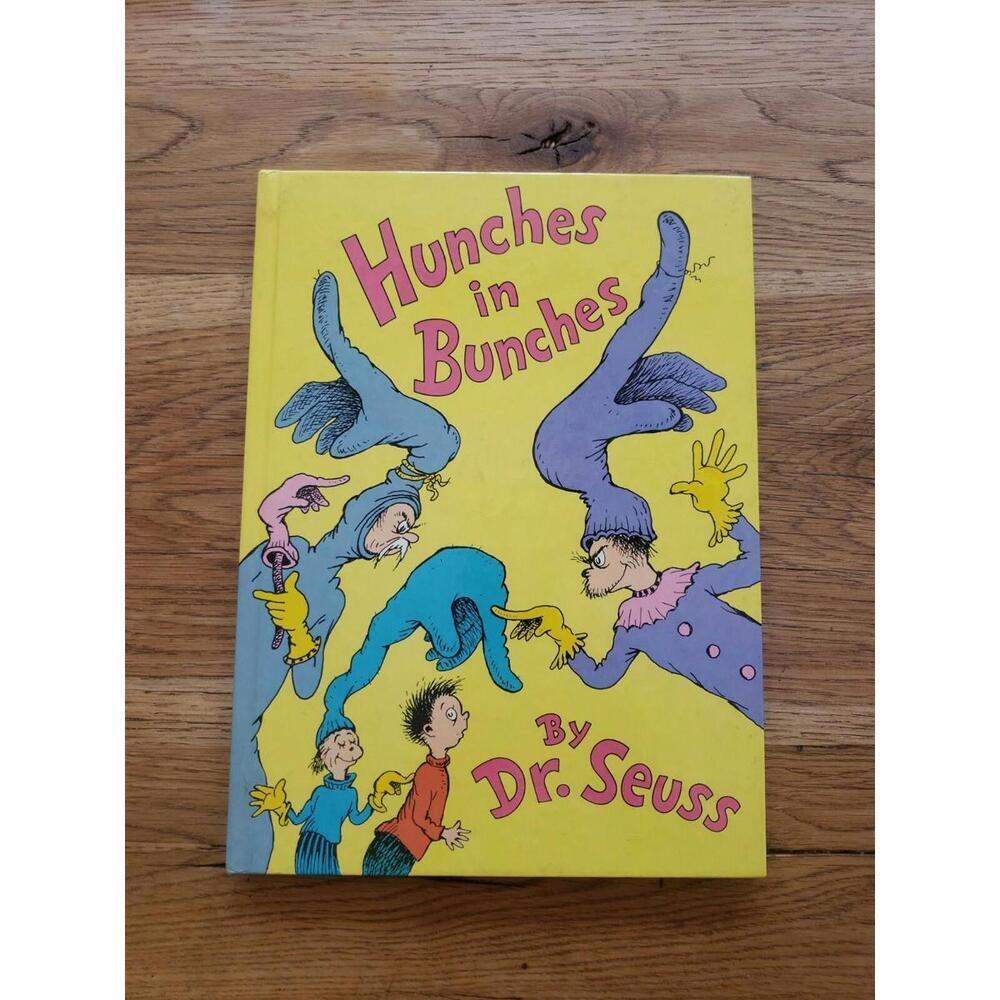 Hunches in Bunches Dr. Seuss First Edition 1st Numberline 1982